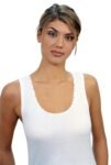 Canotta spalla larga macramé cotone Leable 1406/1455