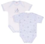 2 Body mezza manica cotone bimbo/a Ellepi fantasia