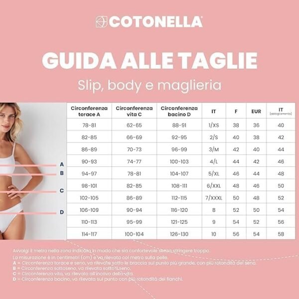 3 Slip midi Cotonella 3940