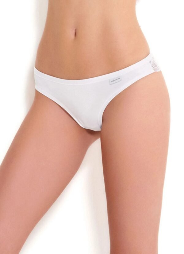 6 slip brasiliana pizzo Rossoporpora DM201