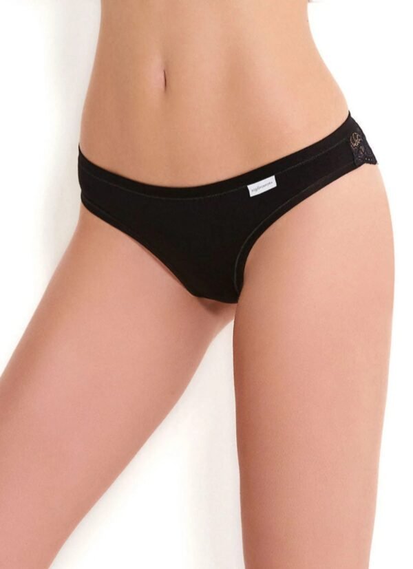 6 slip brasiliana pizzo Rossoporpora DM201