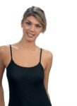 Canotta spallina stretta macramé cotone Leable 1405/1467