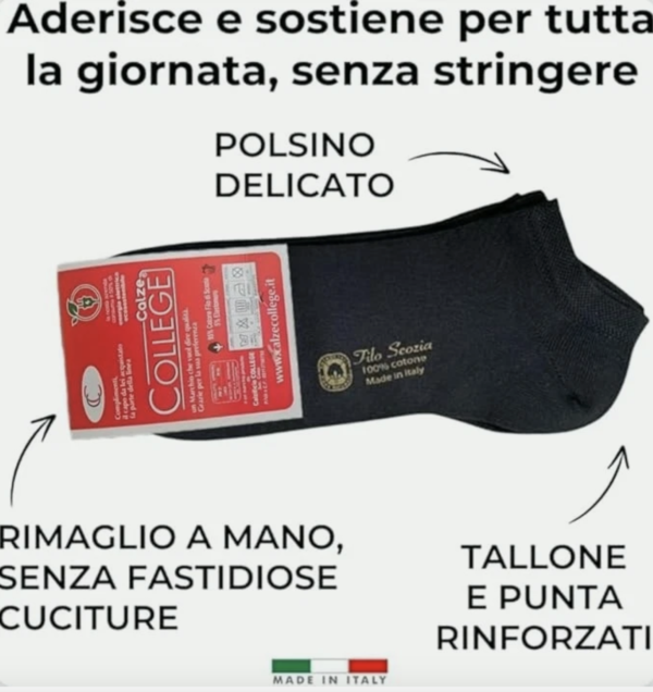 Calza College fantasmino
