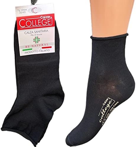 Calza College smollato senza elastico