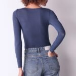 Maglia manica lunga scollo a barca Cashmere Cotonella GD278