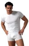 Maglia mezza manica girogola modal Rossoporpora 050