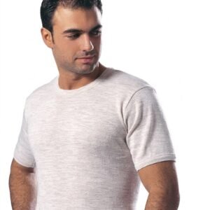 Maglia mezza manica misto lana Leable 416