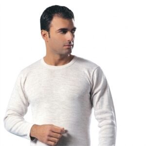 Maglia manica lunga misto lana Leable 417
