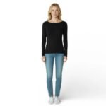 Maglia manica lunga scollo a barca Cashmere ESSE 6416