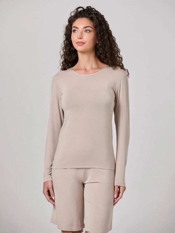 Maglia manica lunga micromodal linea relax Jadea 3311