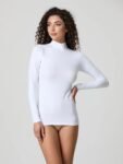 Maglia lupetto manica lunga cotone elasticizzato Jadea 4057
