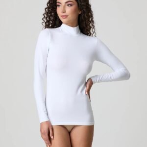 Maglia lupetto manica lunga cotone elasticizzato Jadea 4057