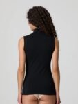 Maglia smanicato lupetto cotone elasticizzato Jadea 4058