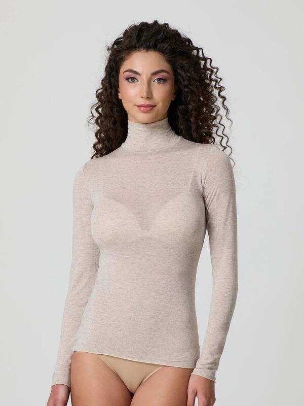 Maglia dolcevita manica lunga Cashmere Jadea 4066