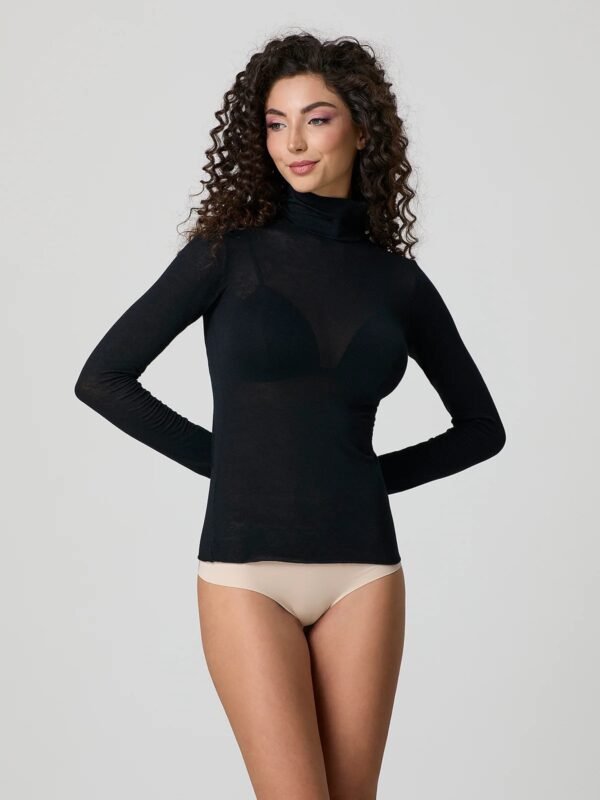 Maglia dolcevita manica lunga Cashmere Jadea 4066