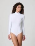 Body manica lunga lupetto cotone elasticizzato Jadea 4153