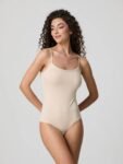Body spallina stretta cotone elasticizzato Jadea 4155