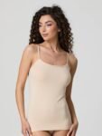 Canotta spallina stretta cotone elasticizzato Jadea 4179