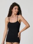 Canotta spallina stretta cotone elasticizzato Jadea 4179