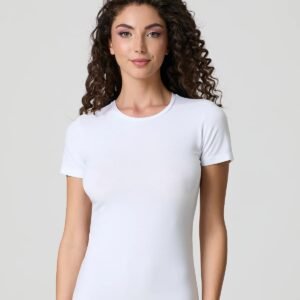 Maglia mezza manica cotone modal girocollo Jadea 4180