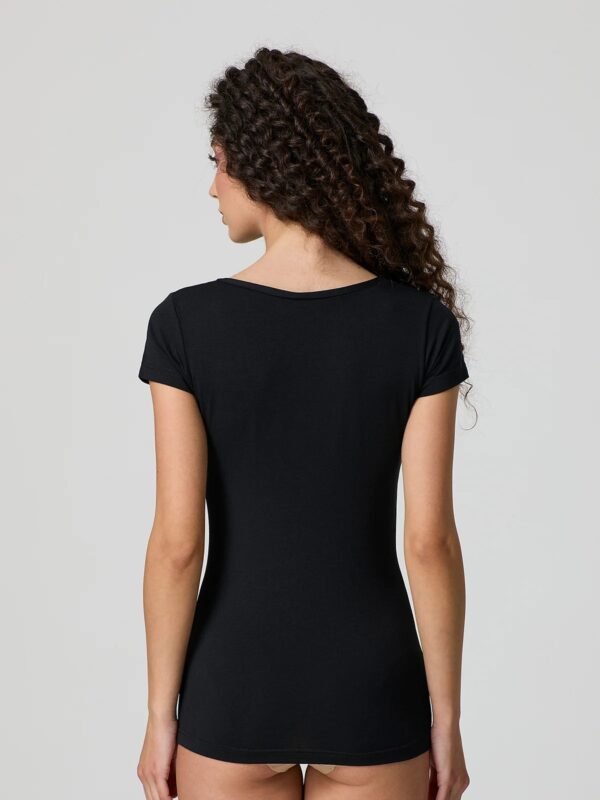 Maglia mezza manica cotone modal scollo tondo Jadea 4181