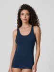 Canotta spalla larga cotone elasticizzato Jadea 4182