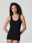 Canotta spalla larga cotone elasticizzato Jadea 4182