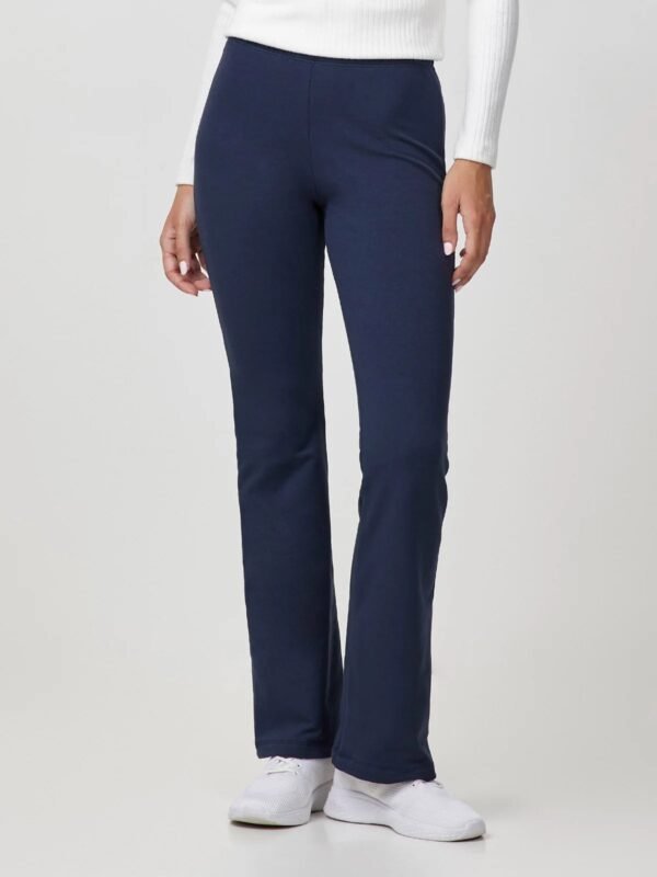Pantaleggings a zampa caldo cotone cotone elasticizzato Jadea 4369