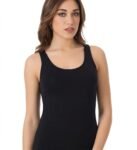 Canotta spalla larga cotone elasticizzato Tesy 102